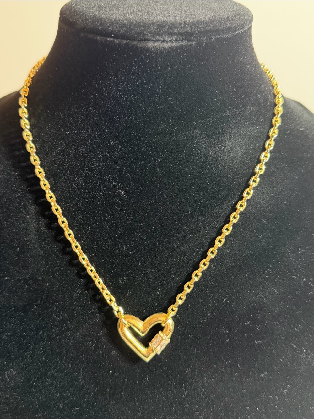 Kendra Scott 14k Gold-Plated Heart Pendant Necklace